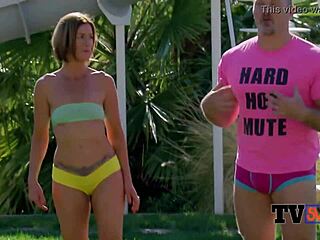 American Couples Get Wet in Steamy Party Foreplay