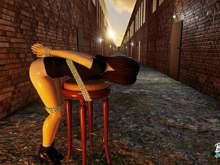 WBP026: Divoká orgia v štvrti s ryšavkou, hardcore akciou a striekaním všade! Malé prsia pokryté v chaotickej verejnej sexe scéne