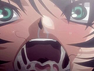 taimanin asagi gets her pussy and ass fucked in the arena