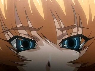 taimanin asagi gets her pussy and ass fucked in the arena