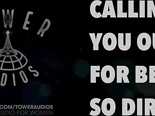 You're such a dirty woman, aren't you?