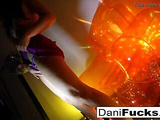 Sexy Dani PLAYS with TIGHT WET PUSSY and ASS