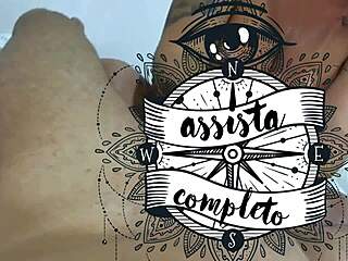 i'm debora fantine, giving a footjob to my brazilian lover.