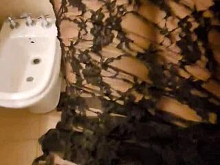 Pretty Brunette Cheats On Boyfriend At Costume Party