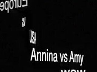 Hey, check out Annina and Amy going at it again!