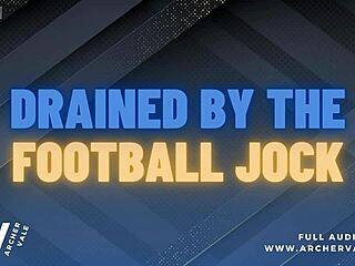 Football jock tricked into puppy play humiliation in garage