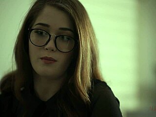 Yo, check Sabina Rouge and Madi Meadows tribbing close up in lesbian study part 2!