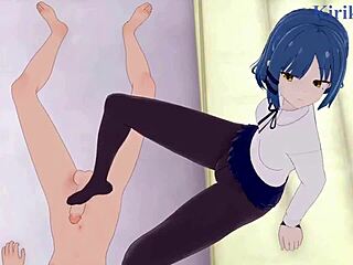 Ikuyo Kita and Ryo Yamada Have Intense Creampie Sex in 3D Hentai!