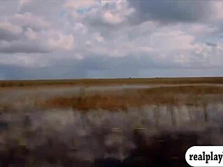 Lovely badass babes visited cranky crocs