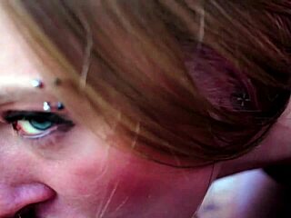 Redhead model gets fingered by lesbian photographer in public