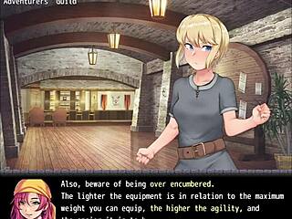 Blonde Alissa Explores Monster-Filled Cave For Lost Things In Ep1.