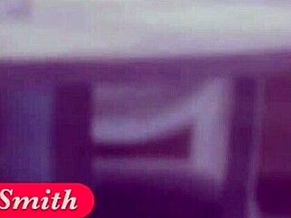 Spying on Jeny Smith taking nude selfies through window