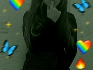 i feel so shy masturbating in the bathroom as a cute student, moaning softly with every touch