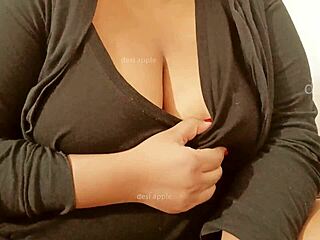 big tits girl flashes brother
