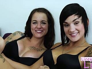 Nikki Hearts dominates Sammie Six with licking and vibrator 😏