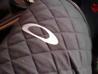 Cristina almeida gets creampie in parking lot