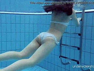 Roxalana Cheh Poses Underwater