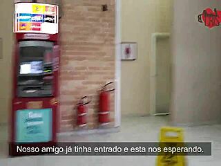 Cristina almeida gets creampie in parking lot