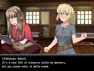 Blonde Alissa Explores Monster-Filled Cave For Lost Things In Ep1.