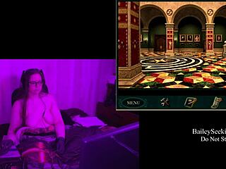 Playing Blackmoor Manor part 3 with naked woman of a certain age