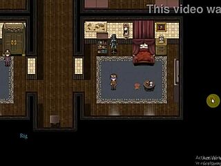 Petite Detective Girl Dances In Steam City