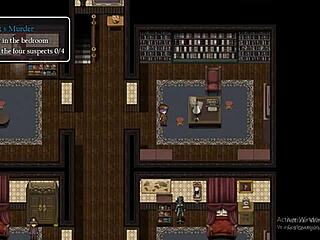 Petite Detective Girl Dances In Steam City