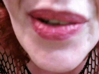 Check out this pretty redhead fingering herself to orgasm while showing her big ass!