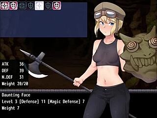 Blonde Alissa Explores Monster-Filled Cave For Lost Things In Ep1.