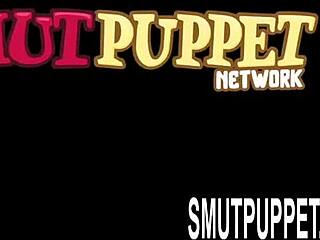 Smut puppet compilation of ebony teen bending over in doggystyle with big ass