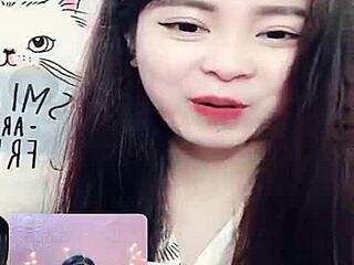 Jin xinh bunny in full face live show