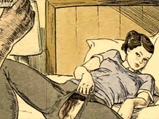 vintage erotic drawings from a classic era