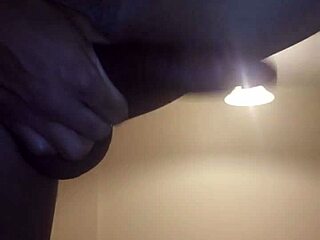 Big Black Cock Session with Handjob and Masturbation