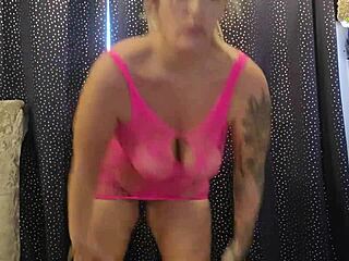 Hot Mom Films Trying on Sexy Outfits