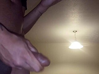 Big Black Cock Session with Handjob and Masturbation