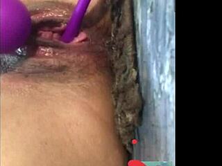 Jerking off in video call with ex's hot friend rocks!