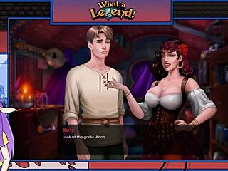 what a legend part 32: brunette's monster cock orgy dream