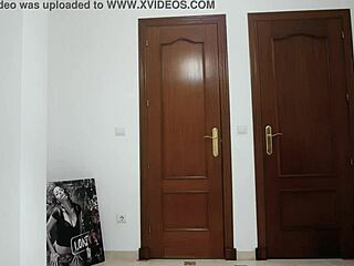 Try on this tight lingerie bodysuit, it hugs my ass perfectly