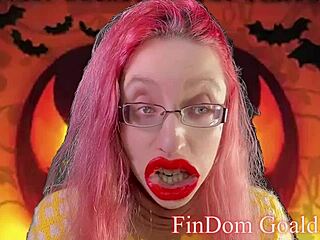 Femdom POV Halloween special: a kinky gelding's dream come true
