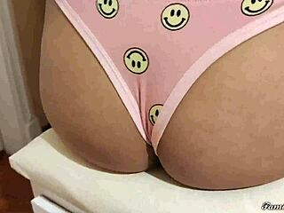 Spying on Mexican stepsister in her room, blackmailing her for intense POV anal with big cock bent over amateur style.