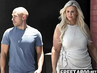 blonde bbw gets caught by janitor net