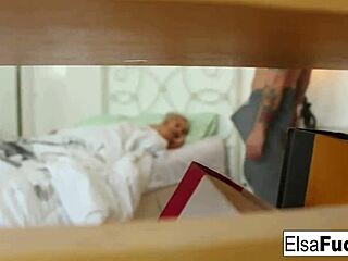 i woke up elsa jean for a creampie