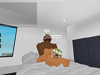 Blonde amateur rides big black cock first time 😍