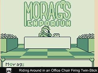 Erotic Twin Office Game Riding in Chair