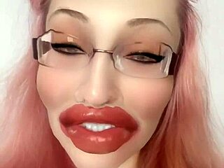 Goddess in Glasses Gives Jerk Off Instructions