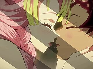 Mitsuri and Tanjiro in Hot Hentai Action