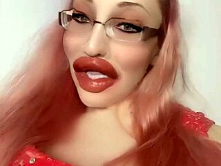 Goddess in Glasses Gives Jerk Off Instructions