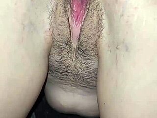 Black cock cums inside pregnant interracial wife