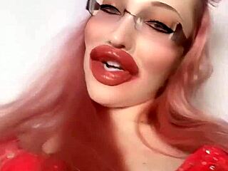 Goddess in Glasses Gives Jerk Off Instructions