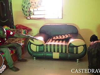 Naija Milf Housewife Shows Big Ass