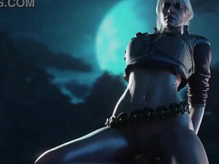 How does Siri handle this perfect fuck scene in 3d animated witcher with big ass pussy?
